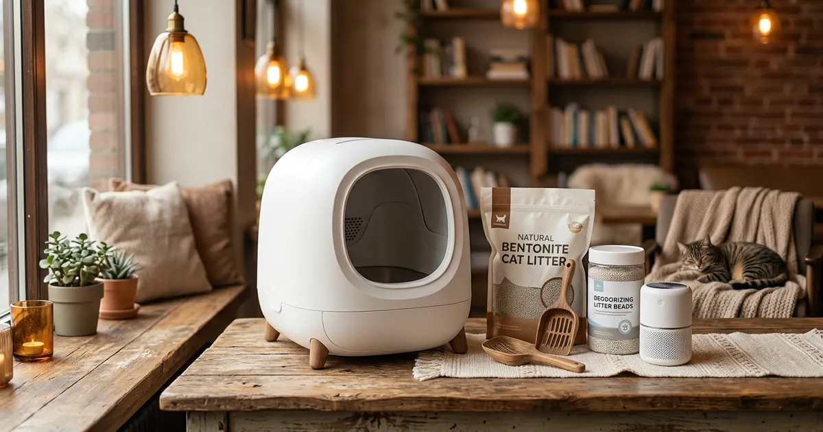 猫トイレの臭い対策7選｜自動トイレ・消臭猫砂・脱臭機で根本解決