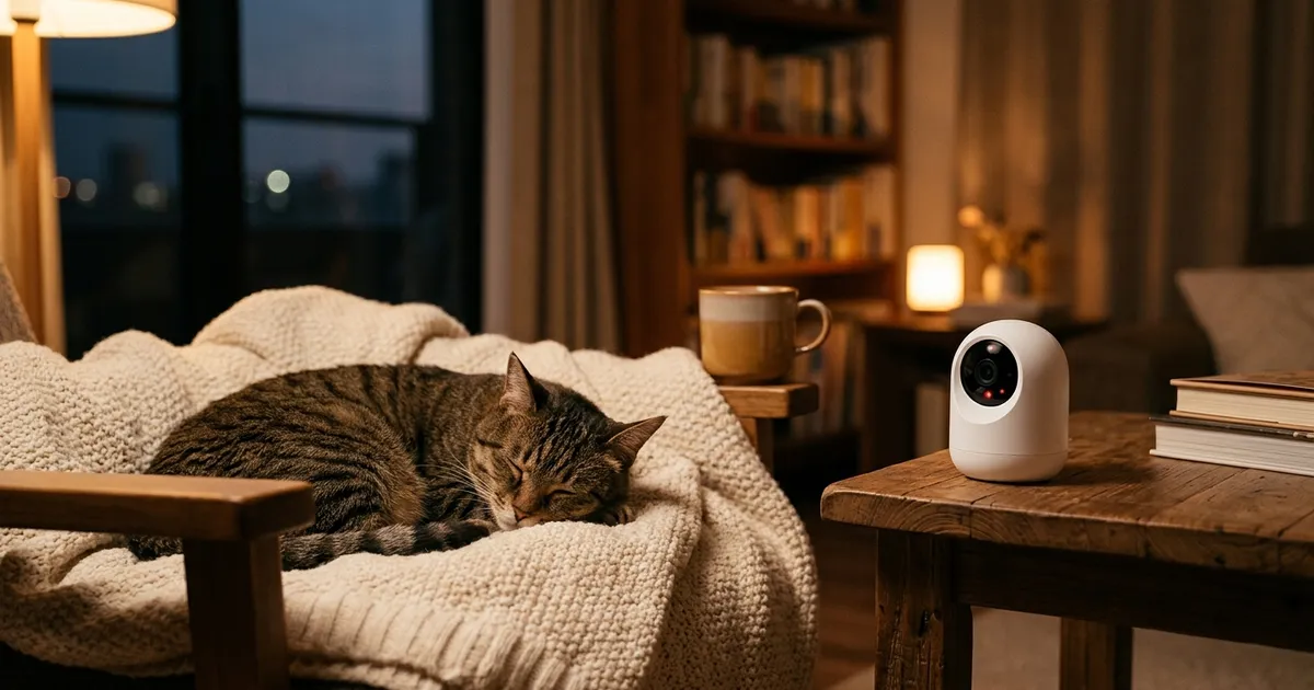 猫の見守りカメラ 夜間撮影に強い4選【2026年】赤外線・カラー暗視で比較
