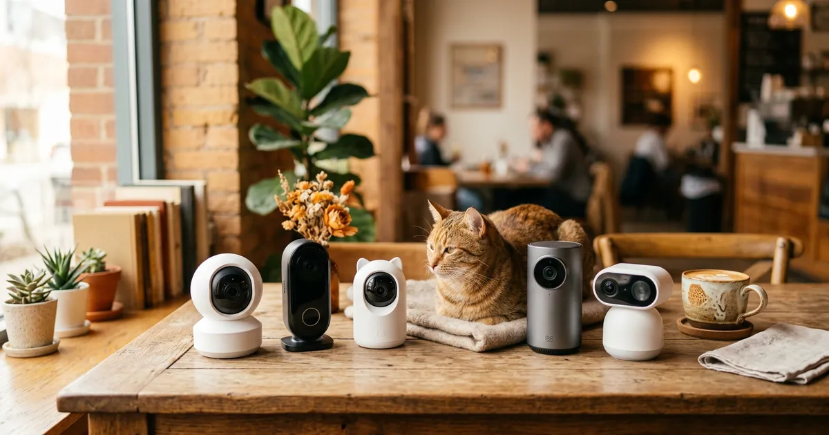 猫の見守りカメラおすすめ5選｜留守番中も安心の機能と選び方