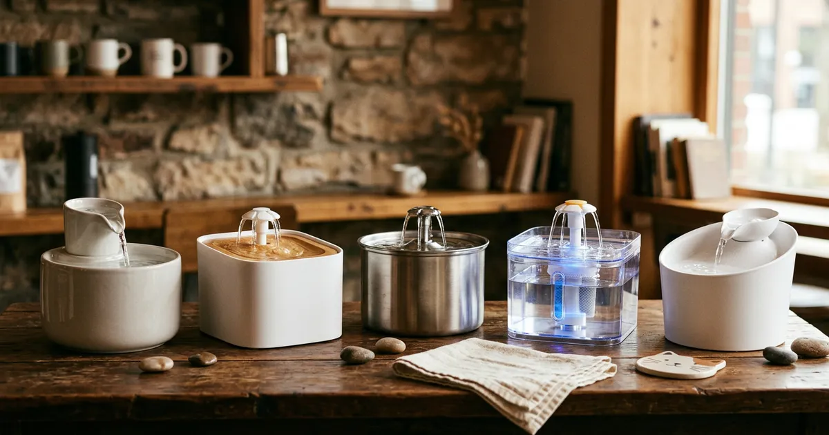 猫用自動給水器おすすめ5選｜循環式・フィルター付きの選び方【2026年】